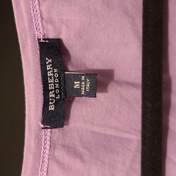 Burberry purple (mauve) colour tank top (pre-loved) - Picture 2 of 6